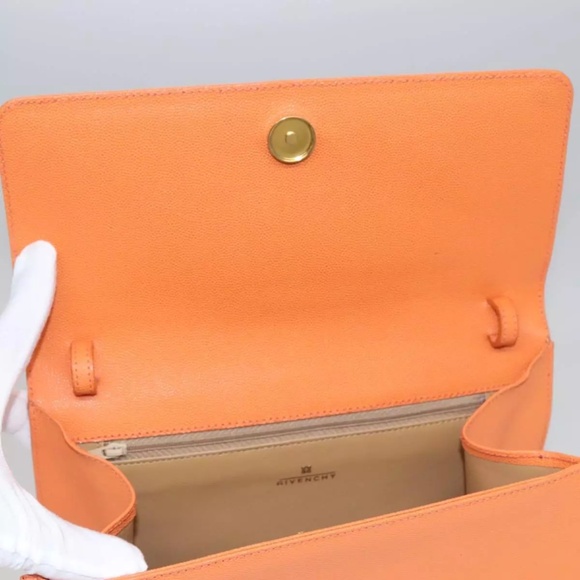 Givenchy Leather Orange Top handle - Picture 10 of 13